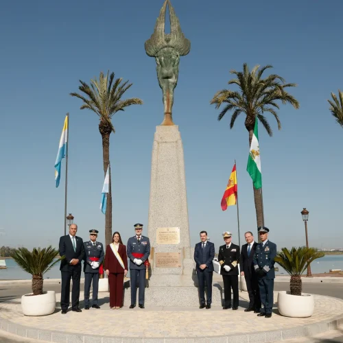 El Ejército del Aire y del Espacio conmemora en Palos el centenario del vuelo Plus Ultra
